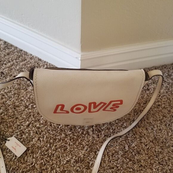 Coach × Keith Haring Love Husdon Saddle Crossbody - Picture 3 of 7